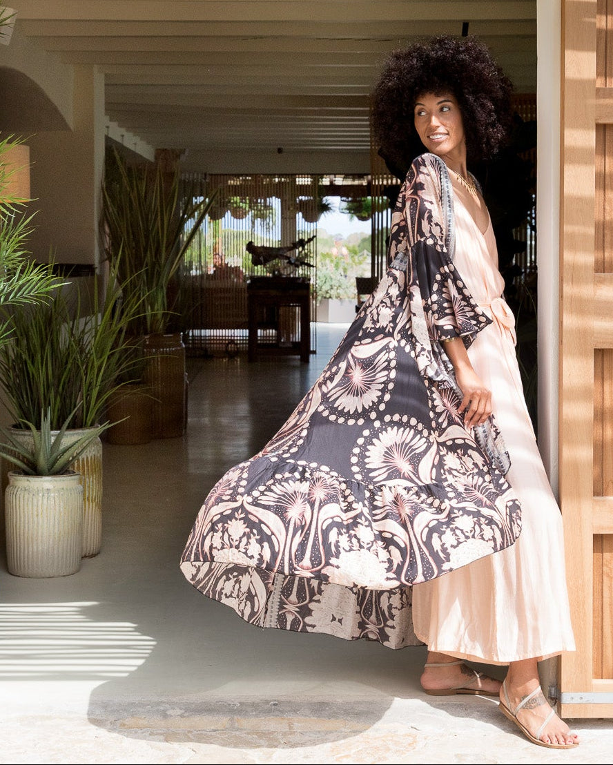 formentera maxi dress The LS Formentera Maxi Dress II (Sage) Bump City